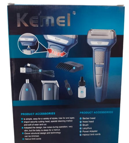 KEMEI®︎ AFEITADOR PROFESIONAL 3 EN 1 - 100% RECOMENDADO